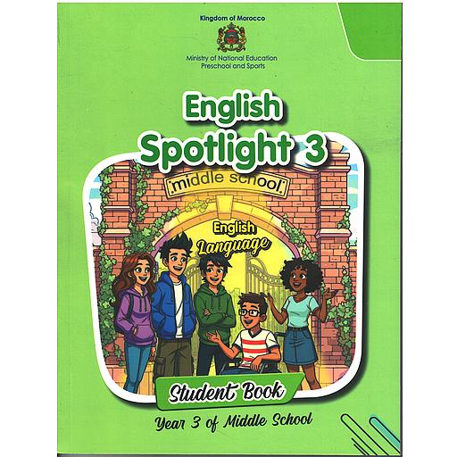 Spotlight 3 textbook cover